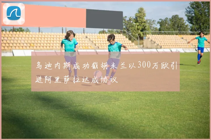 乌迪内斯成功截胡米兰以300万欧引进阿里萨拉达成协议