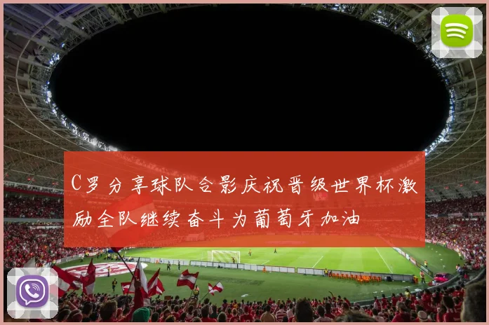 C罗分享球队合影庆祝晋级世界杯激励全队继续奋斗为葡萄牙加油